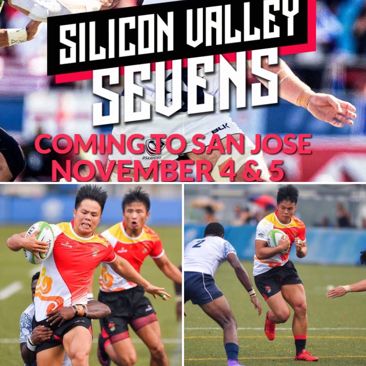 Great to see <a href="/CRFAChinaRugby/">CRFA China Rugby</a> National Team 🏉🇨🇳<a href="/AlisportsCN/">Alibaba Sports</a> <a href="/AlibabaGroup/">Alibaba Group</a> <a href="/SportsYutang/">Yutang Sports</a> <a href="/cgtnamerica/">CGTN America</a> <a href="/USASevensRugby/">USA Sevens Rugby</a> sevensrugby.com