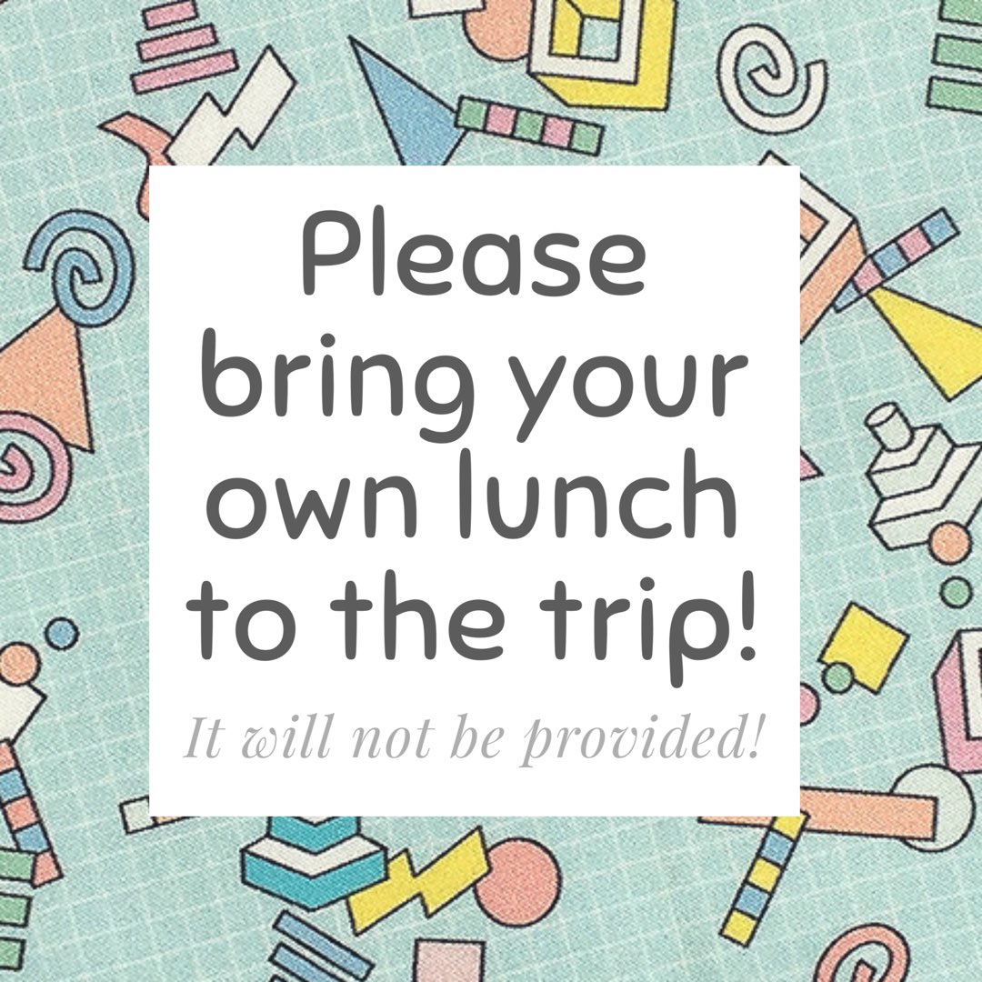 Please show up before 8 AM with your permission slip! 💚🔬