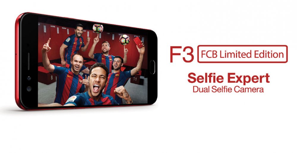 MICROMAGMA's tweet photo. @oppo lance son #oppof3 Edition Limitée @fcbarcelona_fra au #Maroc, https://t.co/YgO2ecRaob https://t.co/kQ1yTYhufQ