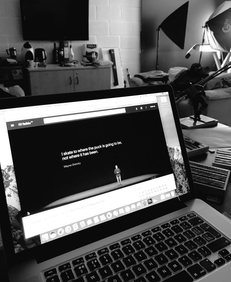 Did <a href="/Apple/">Apple</a> just drop a Gretzky quote during their keynotes 👊👌