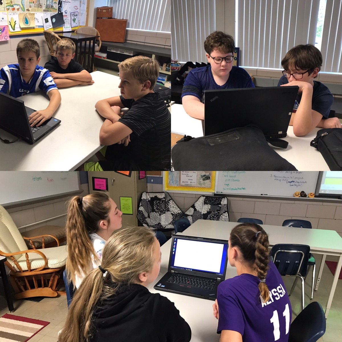 nixon1019's tweet image. First session of Youth Coding League @RogersMiddleSch w/ @AdamJasinski @globalhackHQ #globalhack #youthcoding #afftonlearns #afftonstrong