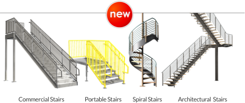 ErectaStep's tweet photo. ErectaStep expands its product line by adding four new types of prefabricated metal stairs. https://t.co/dt7U89ZxCW https://t.co/yn5dJ0T0o5