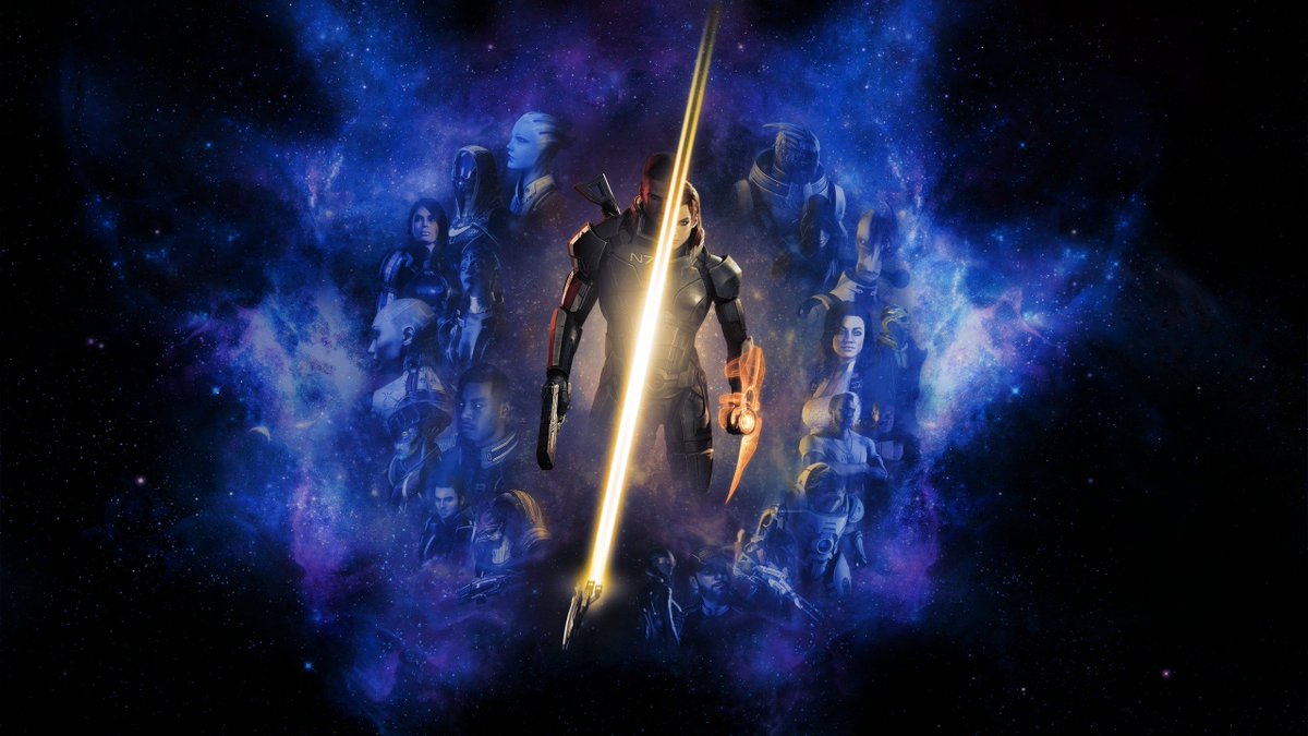 An old Mass Effect wallpaper I made after finishing the trilogy last year. #MassEffect