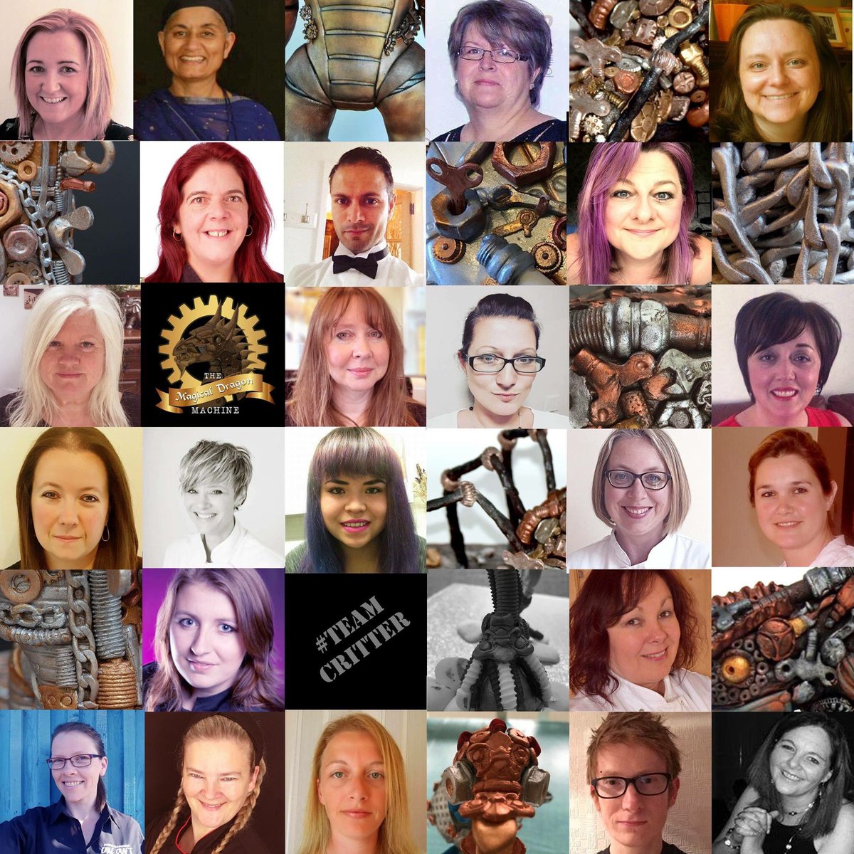 M4gicDragonMach's tweet photo. Meet #teamcritter - sculptors tasked with bringing our fauna to life.... https://t.co/uPeAIXVY51