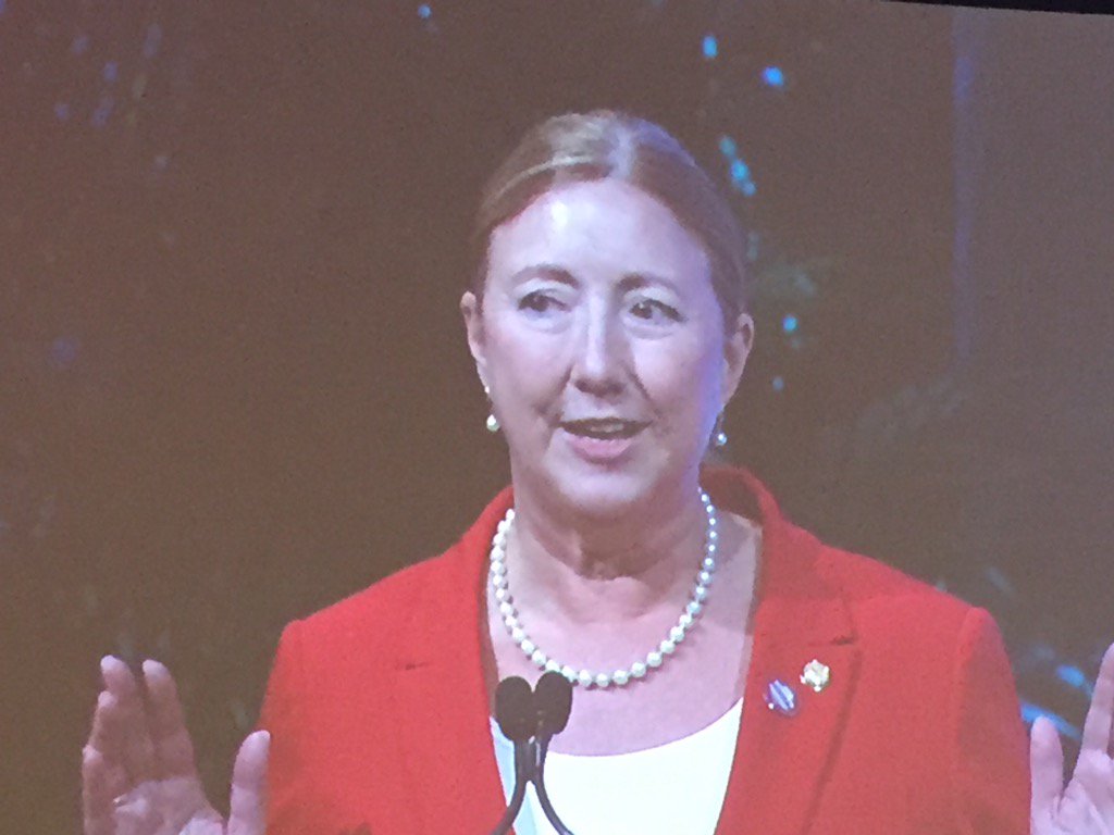oquendoberruz's tweet photo. Dr. Lynne M. Lillie, candidate for President Elect - 'turning dreams into action' #COD2017 #AAFPCOD https://t.co/JYW5abLtH6
