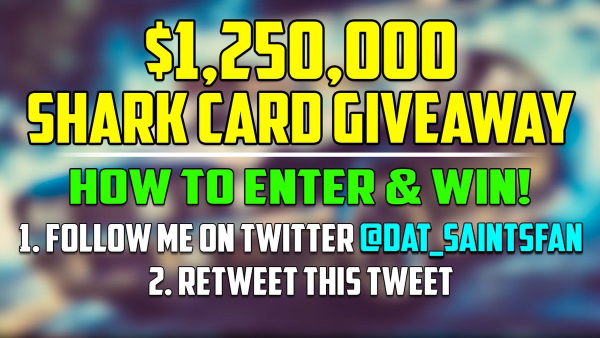 Dat_Saintsfan's tweet image. #GTAOnline $1,250,000 Shark Card Giveaway for the Rapid GT Classic! 

Just Retweet and Follow Me to Enter!