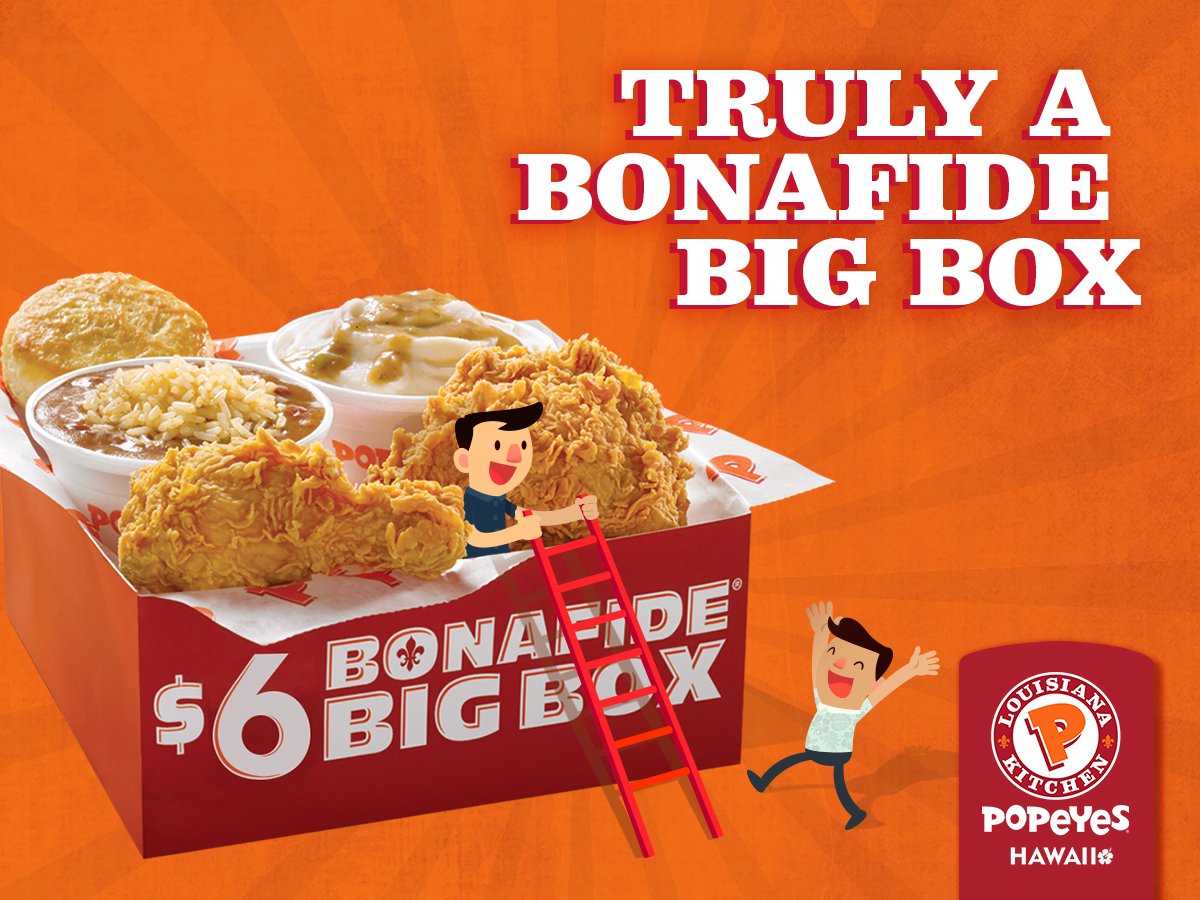 Popeyes $6 Big Box Deal: Get Fried Chicken, Two Sides, and a Biscuit -  Thrillist