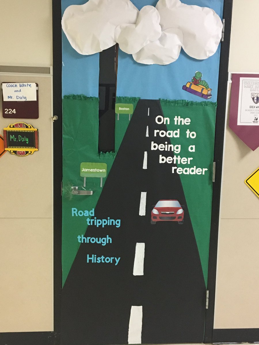 Just some of the amazing doors I saw today <a href="/DeLayMS/">DeLay Middle School</a> - so much creativity on display!!