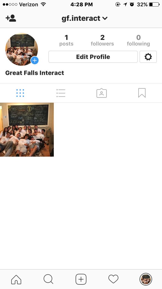 GF_interact's tweet image. Don't forget to follow us on the gram for more updates on your favorite community service club. 😎