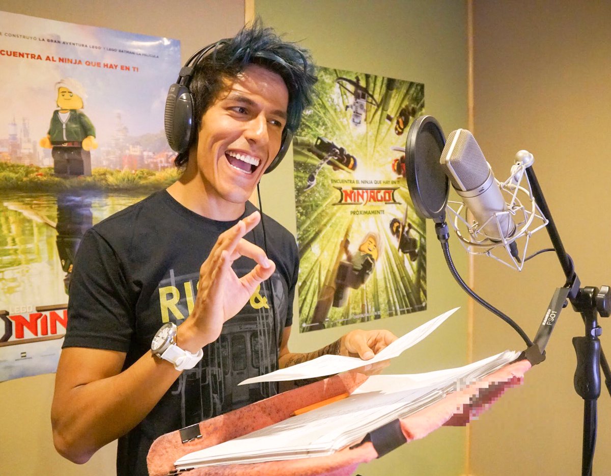 PPTeamRafa's tweet photo. Aquí la MEGA NOTICIA! Haré la voz de Lloyd, el personaje principal de la nueva película Lego Ninjago para todo el continente, en español! 🤘🤘 https://t.co/pB9mXAggua