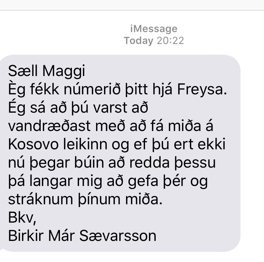 Úlfur sonur minn fékk fréttir rétt í þessu sem létu hann tárast. Er hægt að vera með fallegra hjarta? 🤴Birkir Már Sævarsson #FotboltiNet