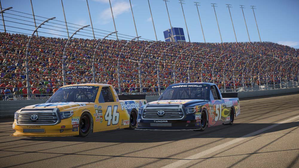 KBMteam's tweet photo. #NASCARHeat2 is now available! Want to win a copy for PS4? Just RETWEET and we'll pick 2 random winners tomorrow at 3 PM ET. 🏁 https://t.co/U6hclsgyQa