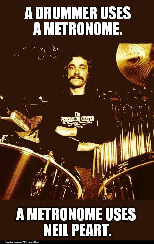 Happy birthday, Neil Peart! 