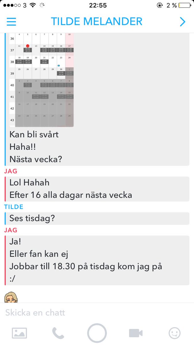 eengla's tweet photo. Vadå att ens jobb tar över ens liv.. Vi har försökt fått ihop en dejt i över en månad nu... 😂 @tildecarolina https://t.co/AIYdqJkHhA