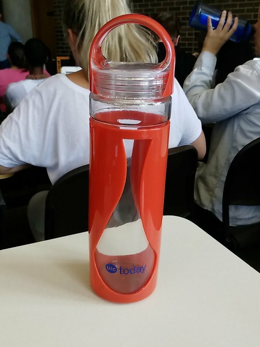 Thanks for the water bottle! Excited to use the new website. <a href="/UICnews/">UIC News</a>