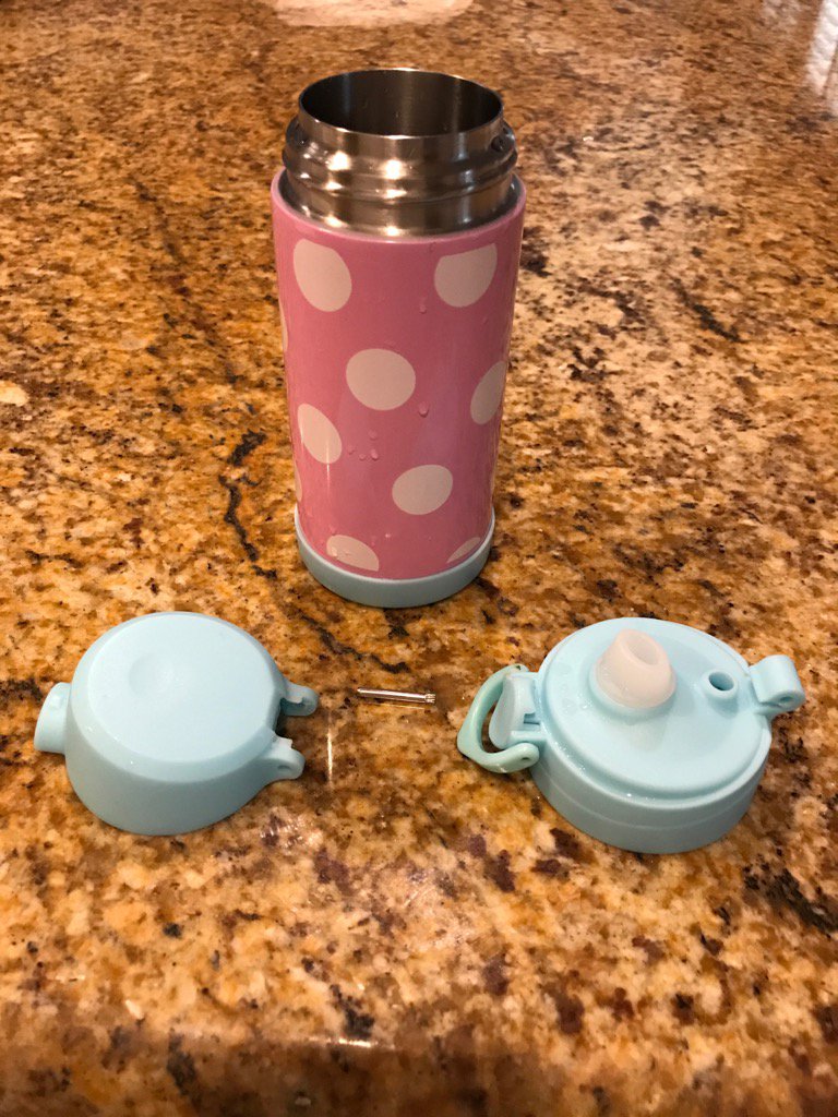Mrs. Forbes on Twitter "love how her Pottery Barn Kids thermos made it