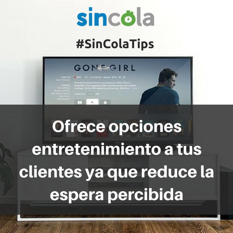 MundoSinCola's tweet photo. #SinColaTips Ofrece opciones entretenimiento a tus clientes ya que reduce la espera percibida https://t.co/3czLCUiTxv