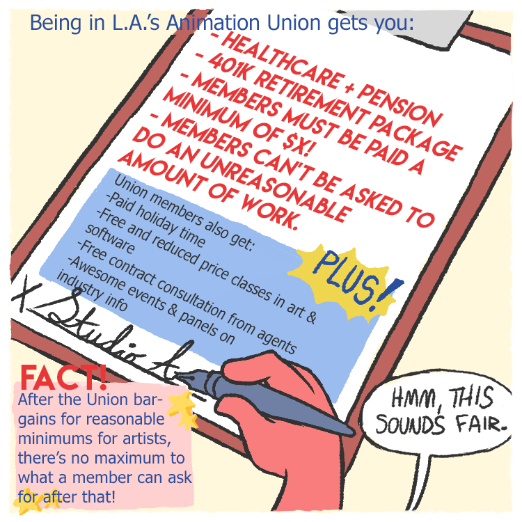 TAGYoungWorkers's tweet image. What is a union and what's it got to do with me?!
Here's a quick and dirty explanation on how our union helps workers out. (1/2)
