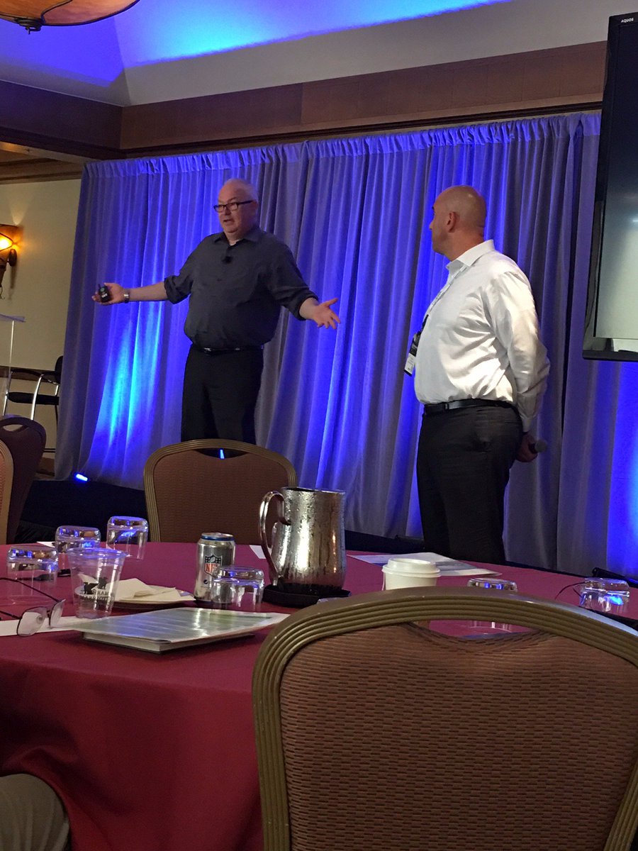 InterSystems's tweet photo. Thank you, Michael Brhel from Simba Software for sharing your InterSystems experience with the Technology Leadership Conf #GlobalSummit17 https://t.co/aKUa3bC0S8