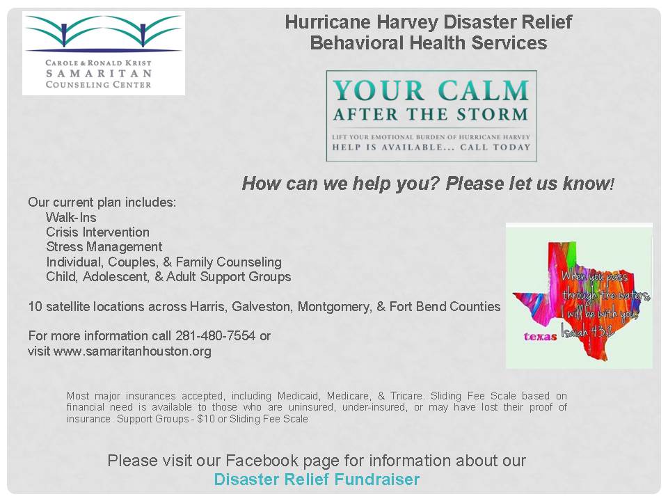 Your calm after the storm. #Harvey #HarveyRelief #MentalHealth
