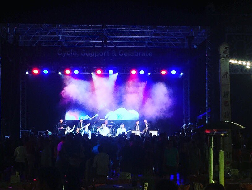 pacwestsound's tweet photo. In Cambria we showed up with all @L_ACOUSTICS gear, rain roof, and LED wall for Best Buddies. #pacificwestsound #bestbuddies https://t.co/LwWySDGB2P