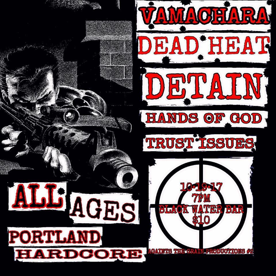 🗣4 hardcore shows happening in Pdx in October, real ones know how rare this is so come out &amp; show your support 🗣