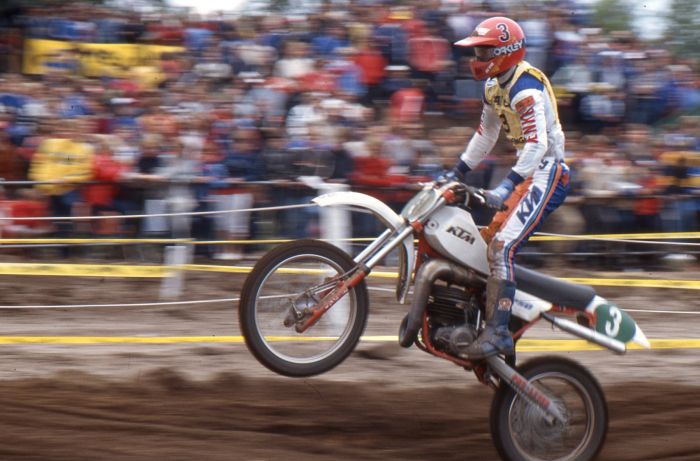Como recordatorio del anterior MXGP Assen no olvidaremos a Kees van der Ven cinco veces ganador de la carrera en la playa de Le Touquet.