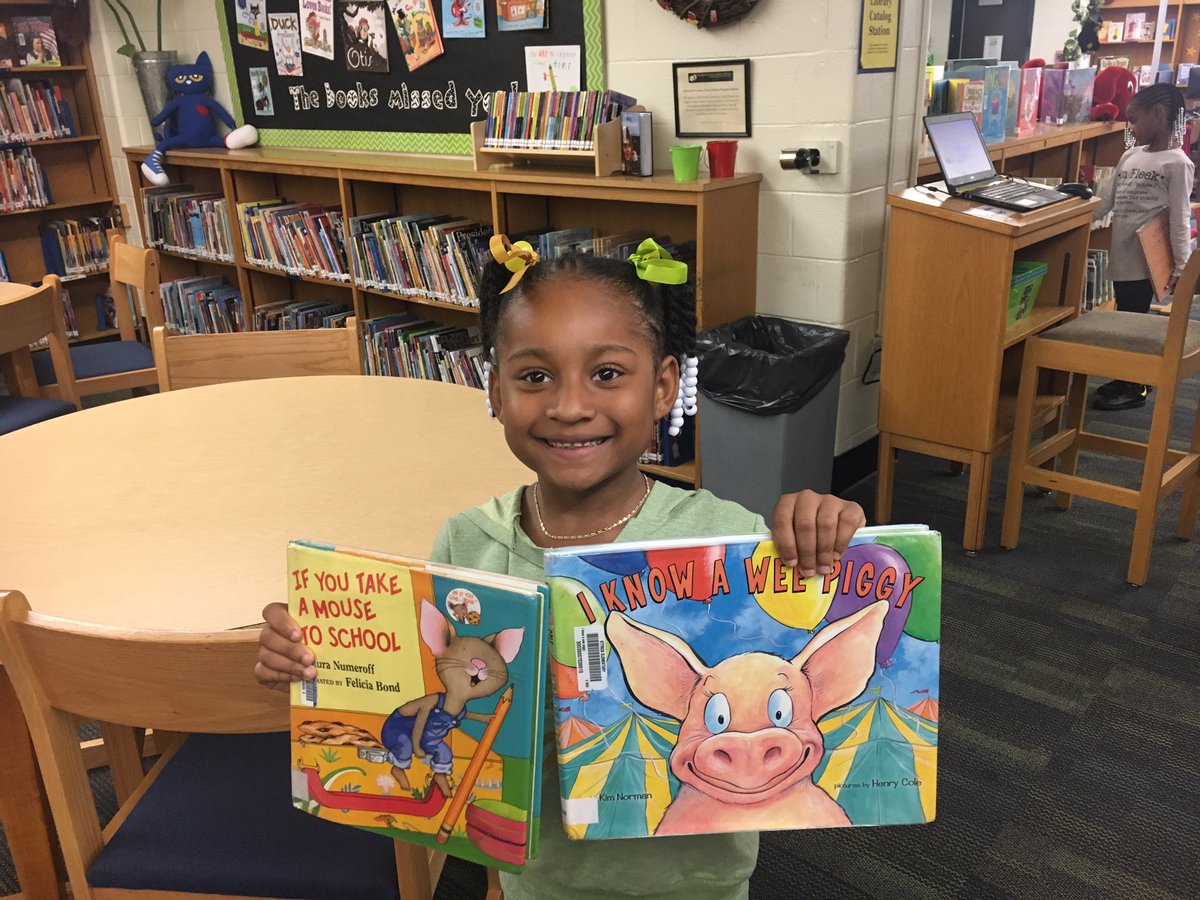 Ettrick ES Library on Twitter "First checkout of the new school year