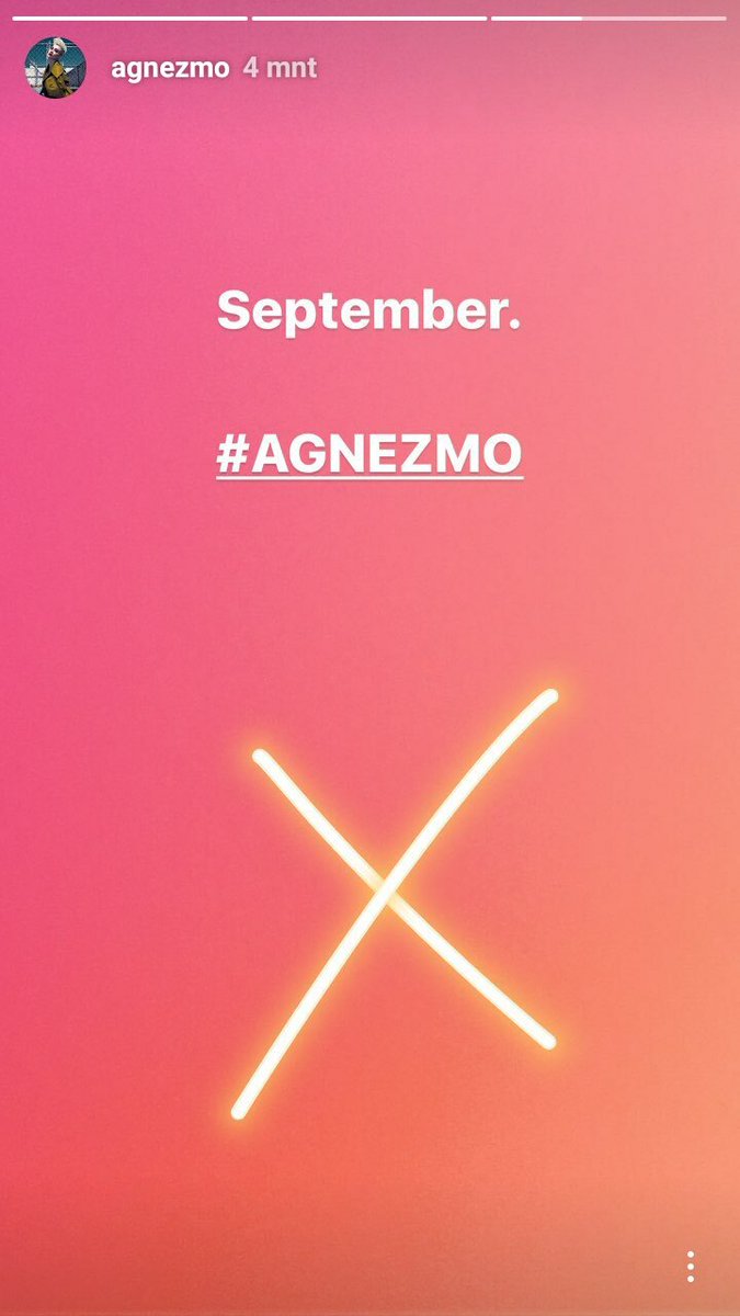 Agnationz_Club's tweet image. OMG!!!! ANOTHER #SPETEMBER clue . What&apos;s coming? #AGNEZMO