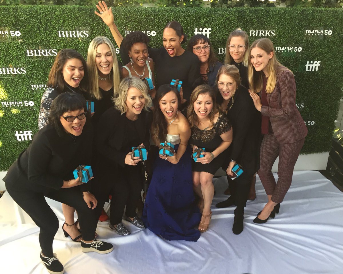 Congratulations to @AmandaBrugel <a href="/ellenwongster/">Ellen Wong</a> <a href="/shailynpd/">Shailyn Pierre-Dixon</a> and all the talented honourees at tonight's #BirksTribute! #BirksTIFF17 #TIFF17