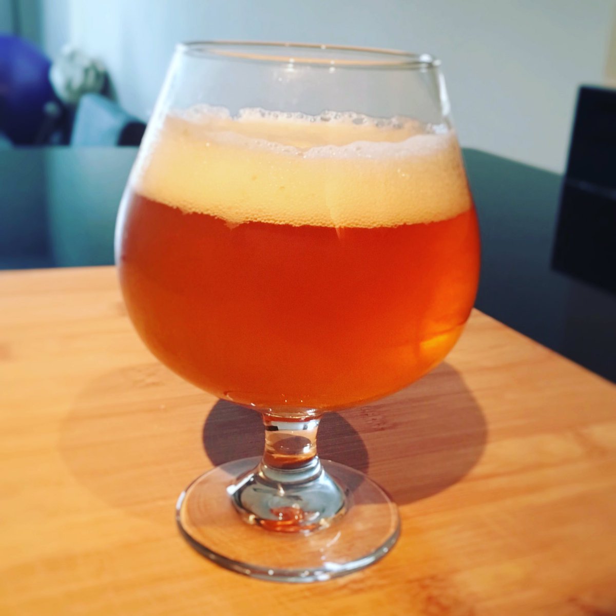 My Soapbox Racer Pale Ale is ready to roll onto competition. Looks, smells and tastes great! #homebrew #homebrewing