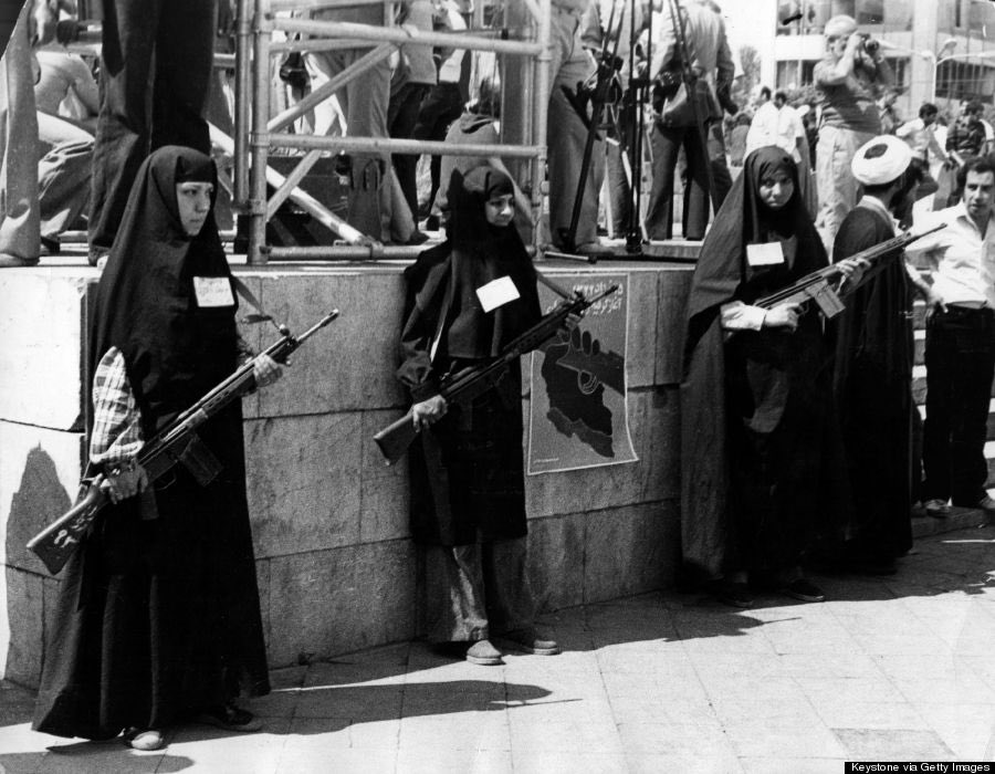 The Sha was exiled...Suddenly these oppressed Muslims had power. They killed 40,000 young men who opposed them. Then they disappeared.