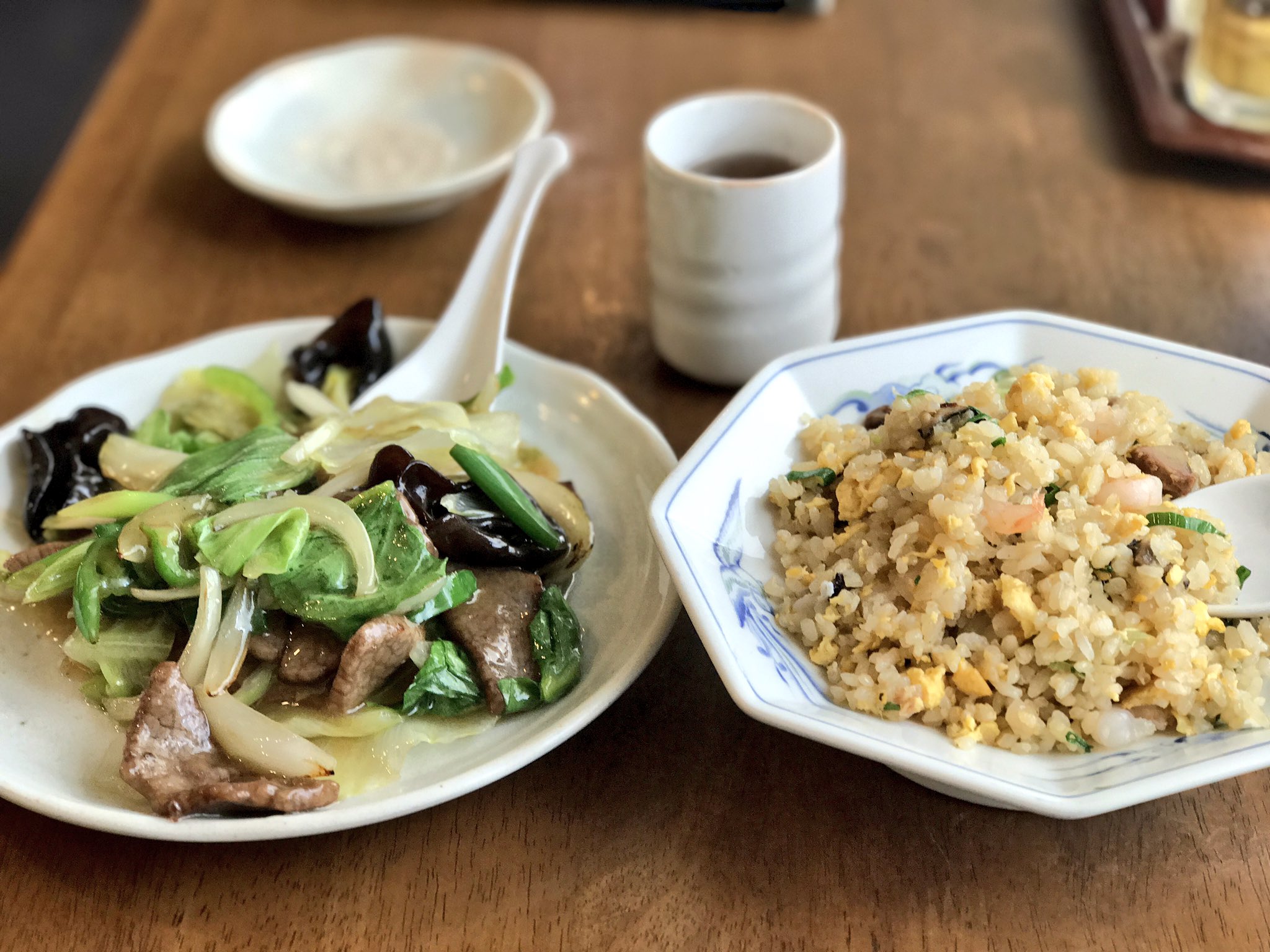 Twitter 上的 外田ありさ お兄ちゃんのお店に食べに来たくなって のぞいてみたらそんなに混んでなかったからお昼ご飯ここで食べることに お兄ちゃんの作る中華は昔からだいすき 絶品 京都 河原町二条 鳳泉 京都中華 京都ランチ ひとり中華 T Co