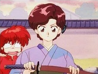 らんまセル画 早乙女のどかとらんま 4027] らんま1/2 セル / 早乙女のどか