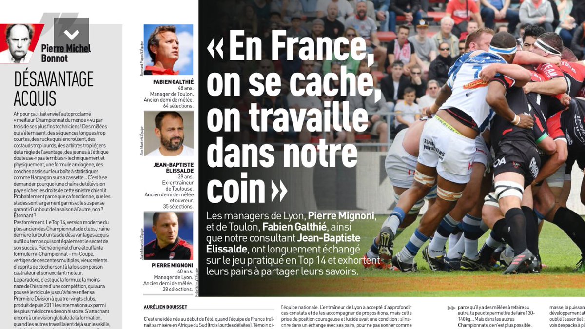 De bonnes résolutions sont déjà prises .... mais nous devons faire encore plus . <a href="/LNRofficiel/">Ligue Nationale de Rugby</a> <a href="/FFRugby/">FFR</a> #coachs #educateurs #arbitres