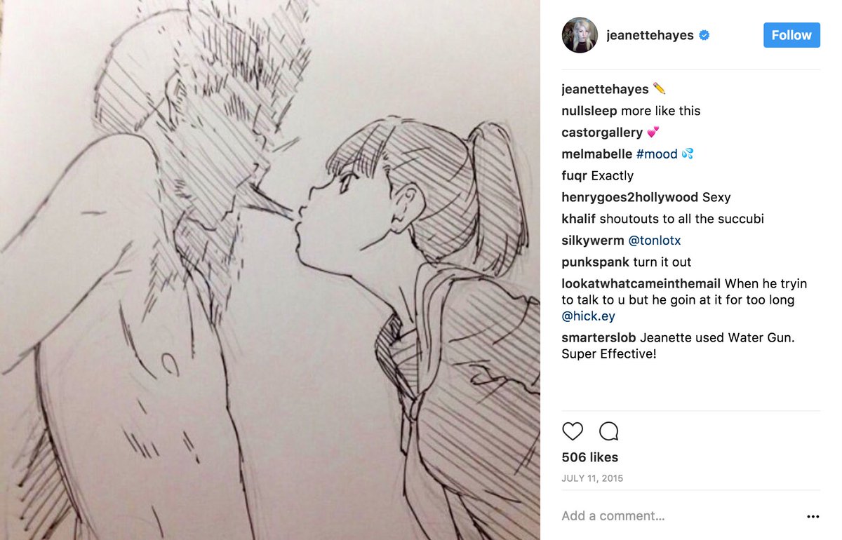 @EgotisticalKarp @jeanettehayes It looks like here's another uncredited repost from this artist: https://t.co/LGXLfoszD0 