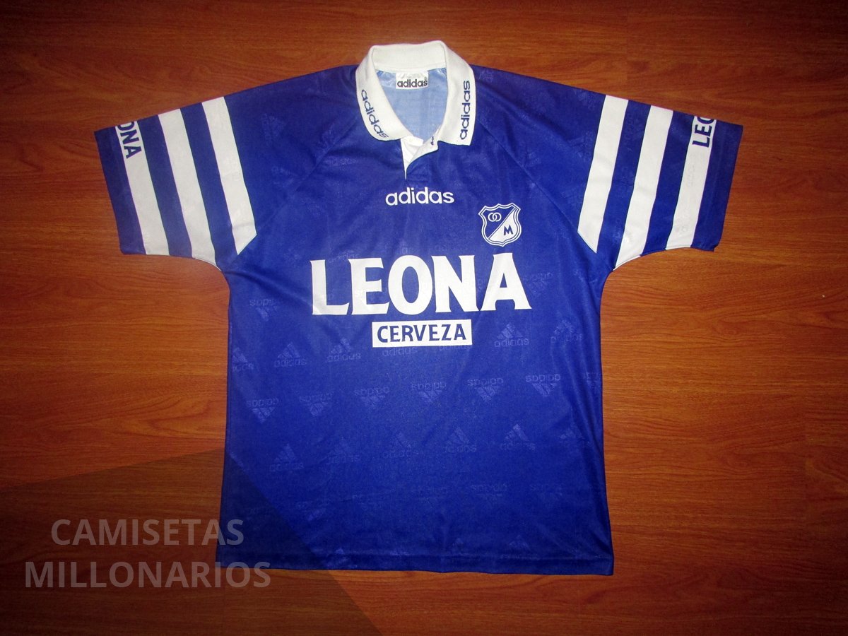 Camisetas de Millos on Twitter: "A la venta camiseta de Millonarios Adidas Leona de 1996 talla L en muy buen estado. MÁS INFO DM. https://t.co/Ph68L8u5wg" /