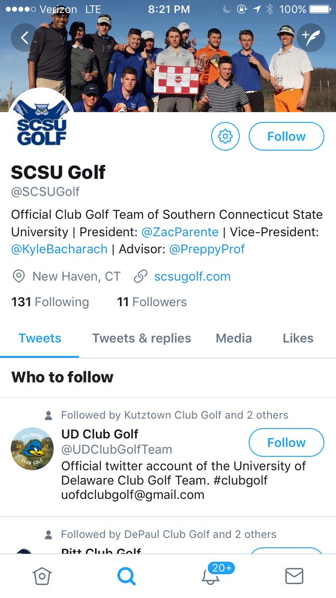 SCSUGolfClub's tweet image. You vs. the chick she told you not to worry about 👀 @SCSUGolf
