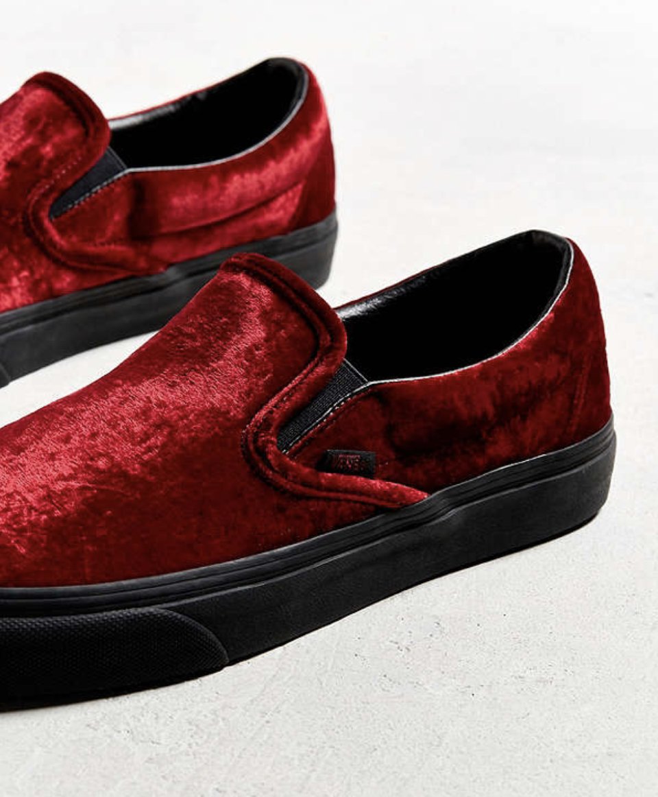 red velvet high top vans