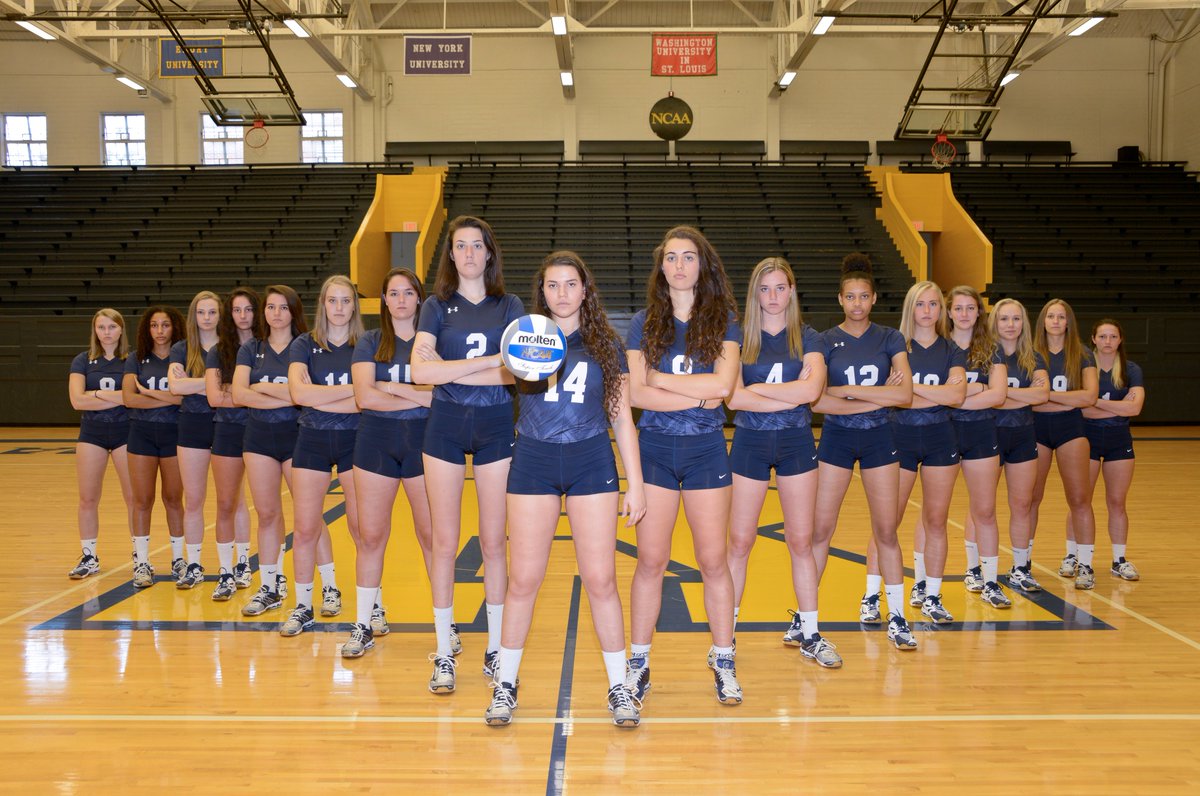 UR_Volleyball's tweet photo. #URVB vs @Bportwvball at home in the Palestra tomorrow at 7pm. Admission is free! #meliora #gojackets https://t.co/vK72A90FOH
