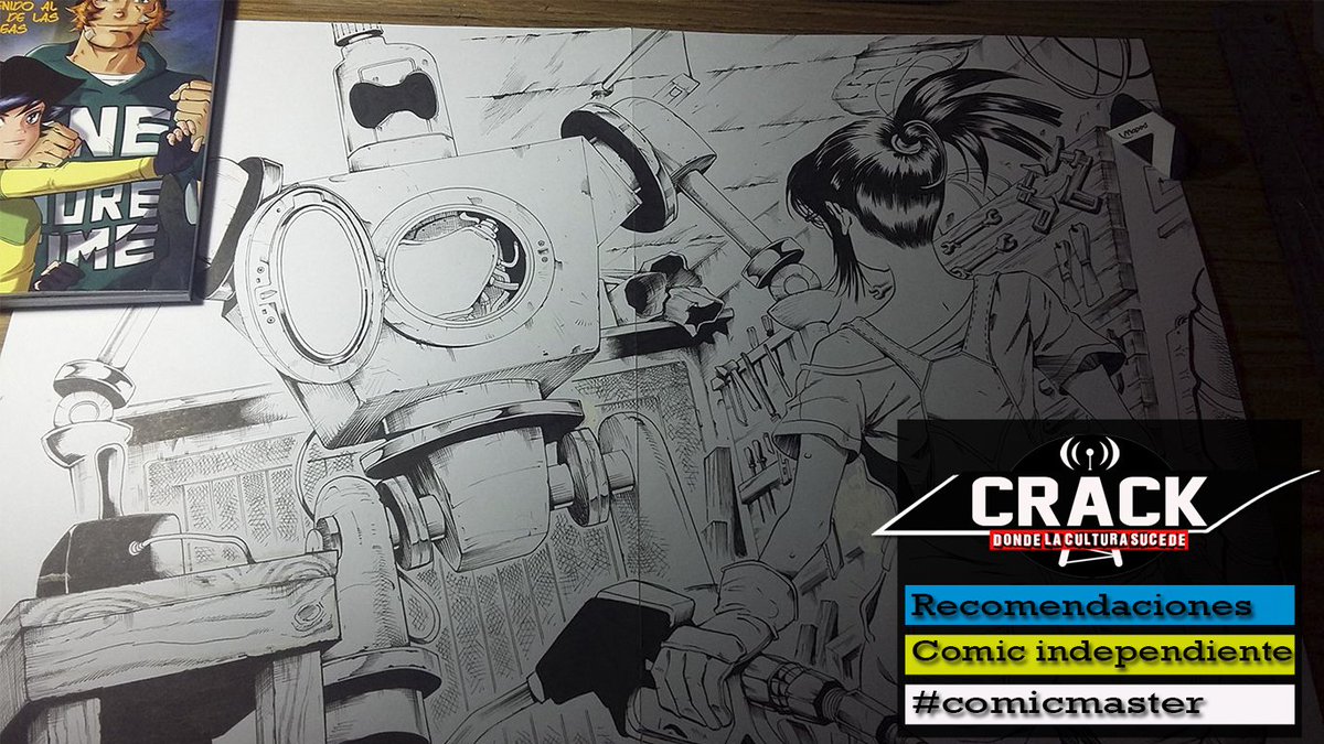 crackelprograma's tweet photo. Lea Caballero te trae las mejores recomendaciones sobre historietas independientes en @crackelprograma #comicmaster https://t.co/g6P3JU83Cu