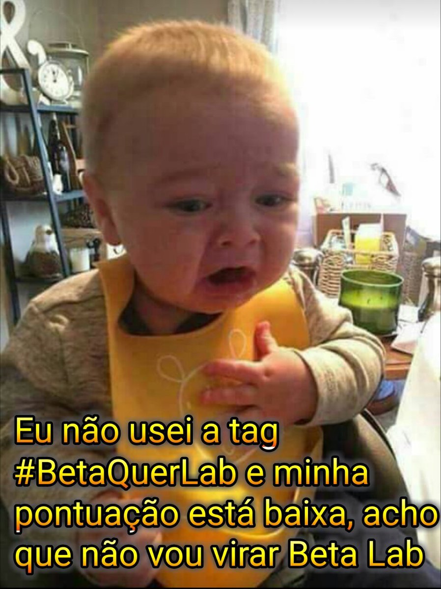 #BetaQuerLab 
👇👇👇👇

Expectativa/Realidade