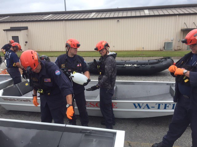 Wa-TF1 training while awaiting orders. #irma