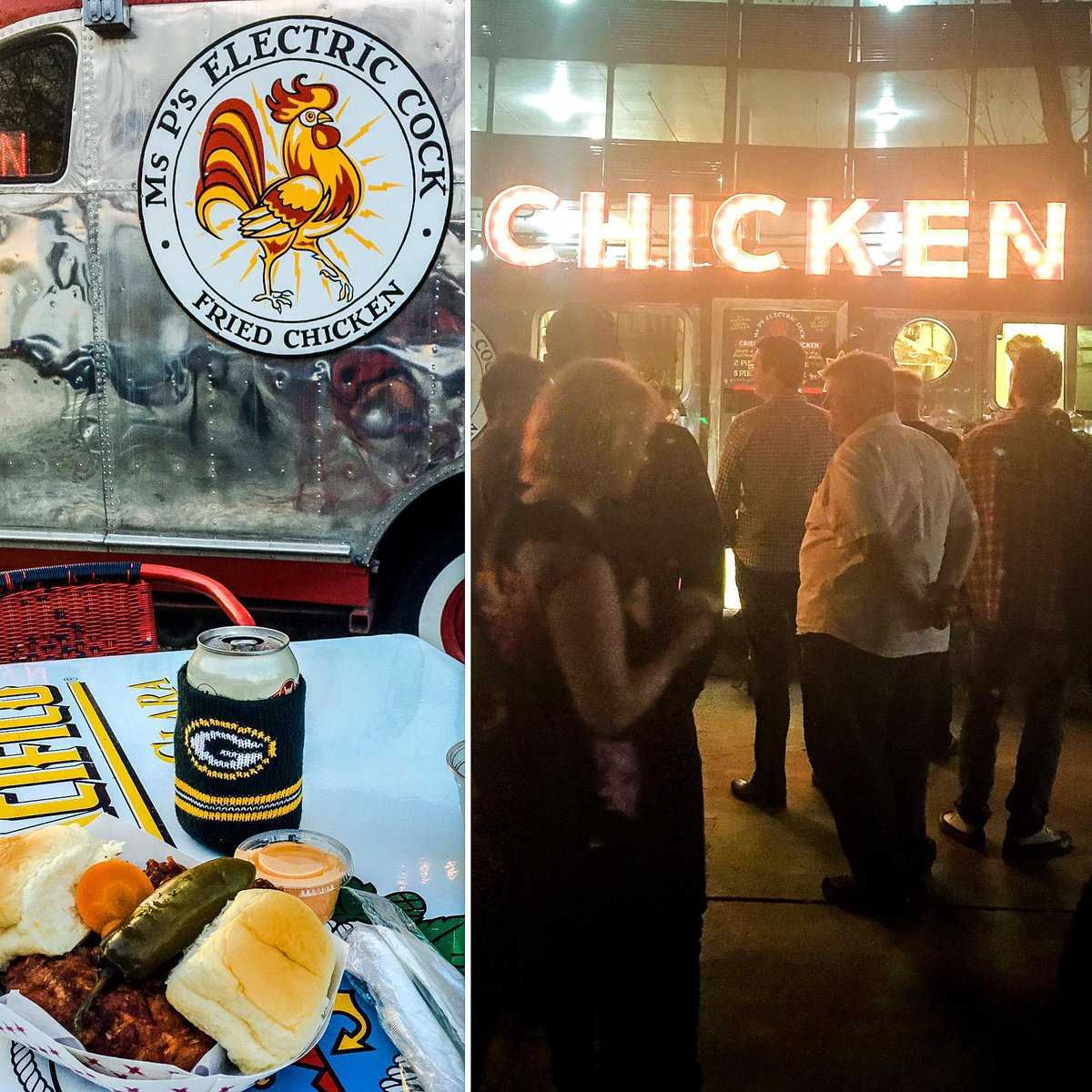 MsPelectricCock's tweet photo. Don't forget: we're open Wednesday with new fall hours!
Hump Day is Chicken Day, we say, so shake yo' tail feat... https://t.co/N7RoOf0hLj