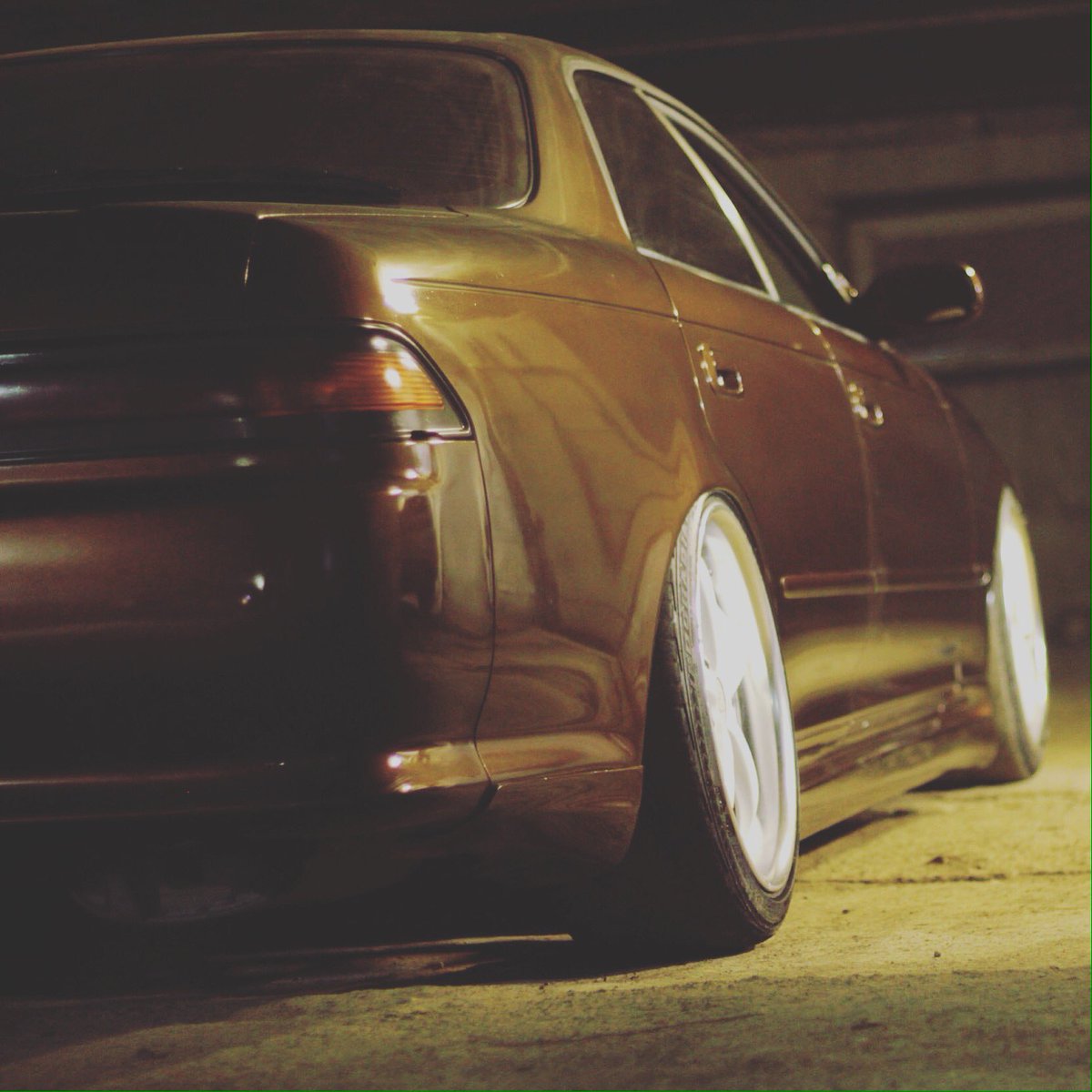 deadstokshit's tweet image. #jzx90 #gx90 #markll #toyota #workwheels #vskf #airsuspension