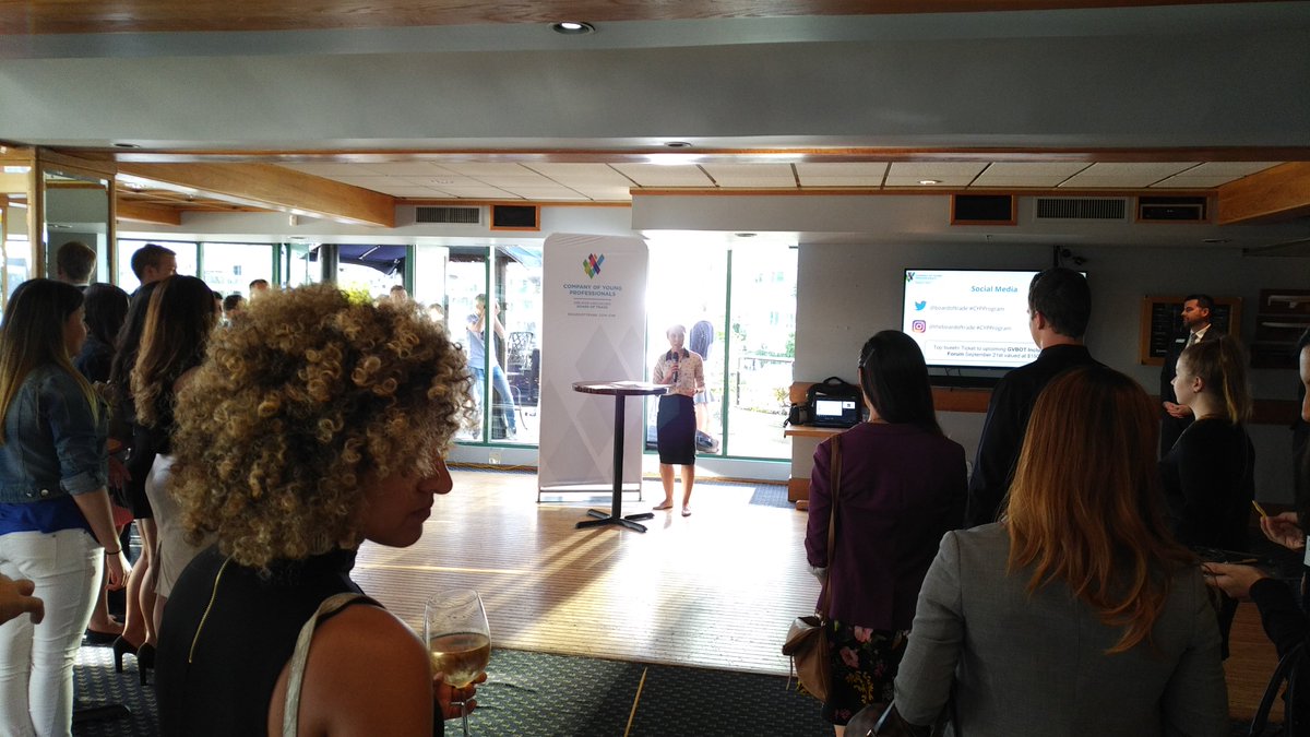 BrianYanMuk's tweet image. Great crowd at the @BoardofTrade #CYPProgram kick off event