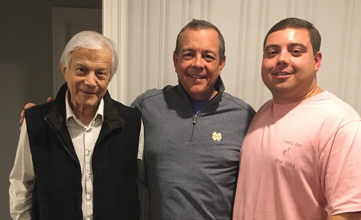 cleongreene's tweet image. Three generations of Charles Greene. And now we are two. We love you Dad. You fought a good fight. RIP