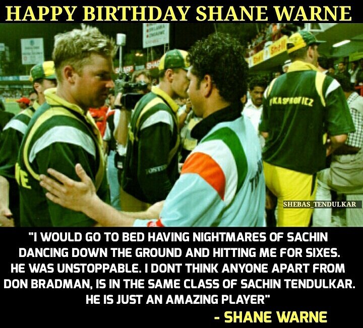 Happy Birthday To King Of Spin Bowling \"Shane Warne\"  He Is 1st Bowler To Pick 700 Wckts In Test! 