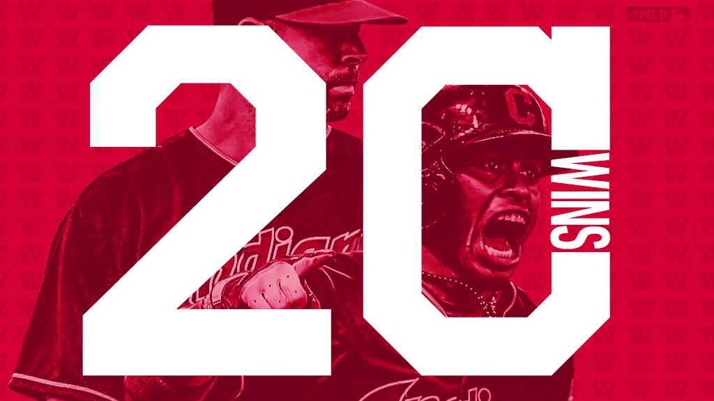 History has some company.

@Indians win their 20th in a row, matching the 2002 <a href="/Athletics/">Athletics</a> for longest AL streak. atmlb.com/2vTihDY