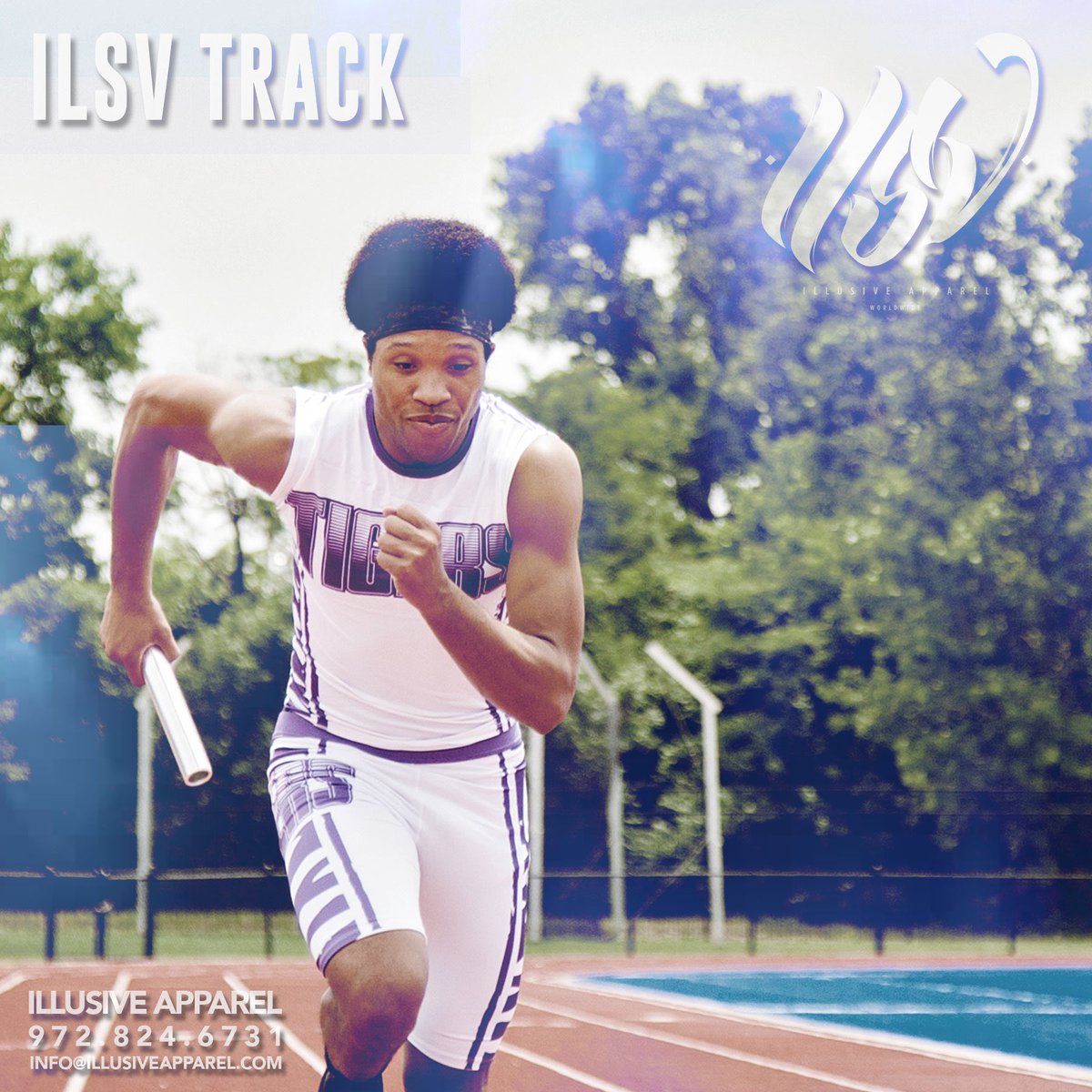 Sprint to illusiveapparel.com and get your squad looking great and feeling fresh with some of our custom, sublimated track wear.